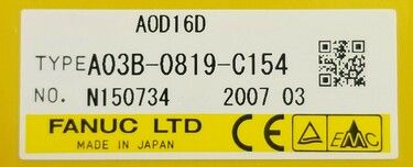 A03B-0819-C154 | FANUC I/O Modules